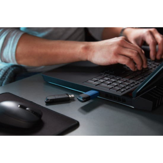 Флеш-накопичувач USB3.2 256GB Kingston DataTraveler Exodia M Black/Teal (DTXM/256GB)