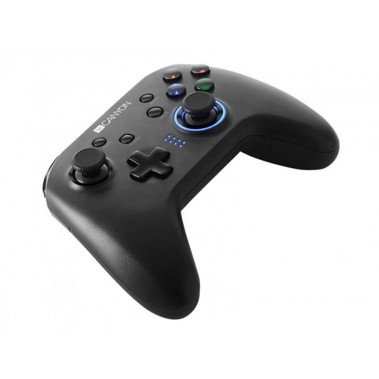 Геймпад бездротовий Canyon CND-GPW3 Black USB