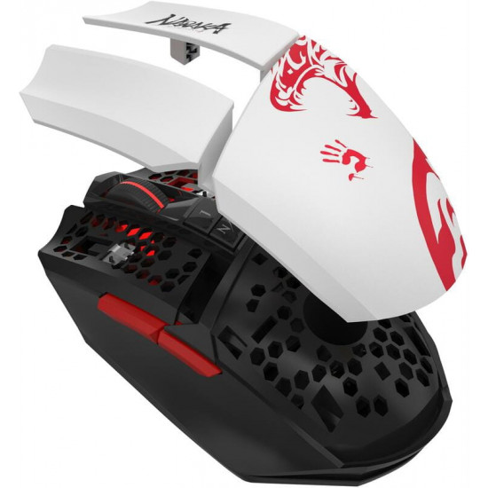 Миша бездротова A4Tech Bloody R36 Ultra Naraka White