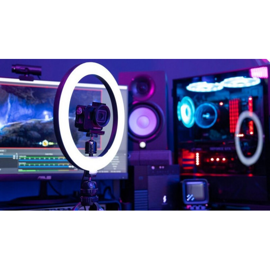 Кільцева LED-лампа Streamplify Light 10 (SPIR-LZ10112.11)