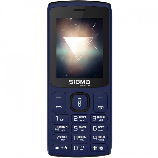 Мобiльний телефон Sigma mobile X-style 34 NRG Type-C Dual Sim Blue