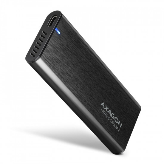Зовнішня кишеня Axagon NVMe M.2 2242/2260/2280 USB Type-C 3.2 Black (EEM2-SB2)