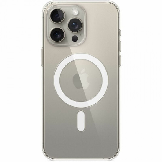Чохол-накладка Apple Clear Case with MagSafe для Apple iPhone 15 Pro Max Clear (MT233)