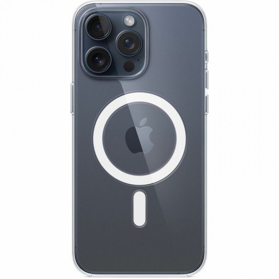 Чохол-накладка Apple Clear Case with MagSafe для Apple iPhone 15 Pro Max Clear (MT233)