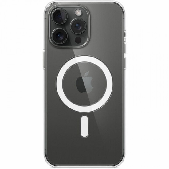 Чохол-накладка Apple Clear Case with MagSafe для Apple iPhone 15 Pro Max Clear (MT233)