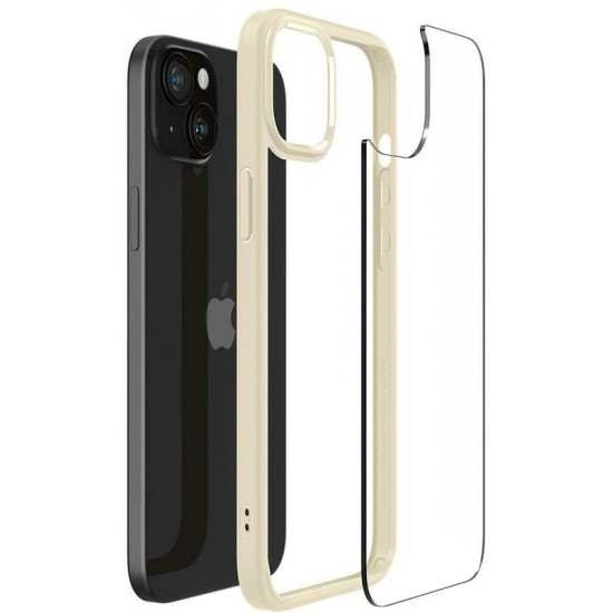 Чохол-накладка Spigen Ultra Hybrid для Apple iPhone 15 Mute Beige (ACS06800)