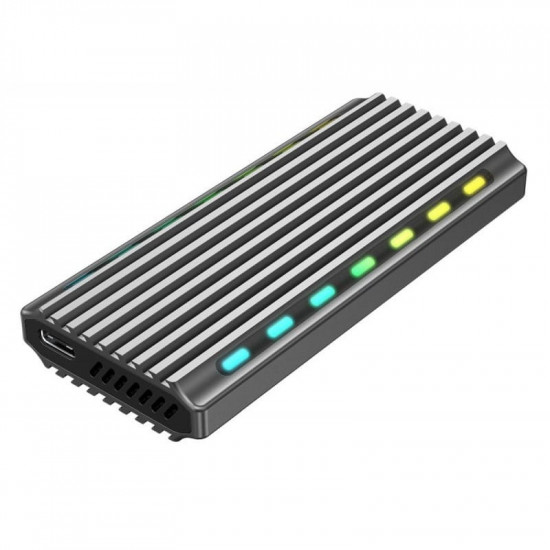 Зовнішня кишеня Gembird SSD M.2, USB 3.0, Black (EE2280-U3C-03)