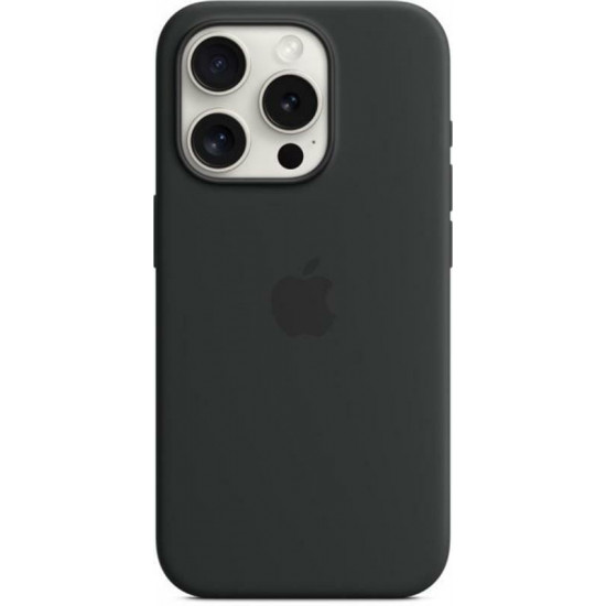 Чохол-накладка Apple Silicone Case with MagSafe для Apple iPhone 15 Pro Black (MT1A3)
