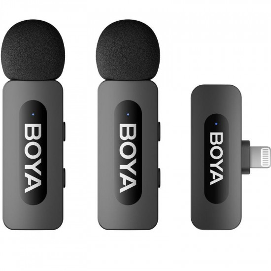Мікрофон BOYA BY-V2 Lightning Black