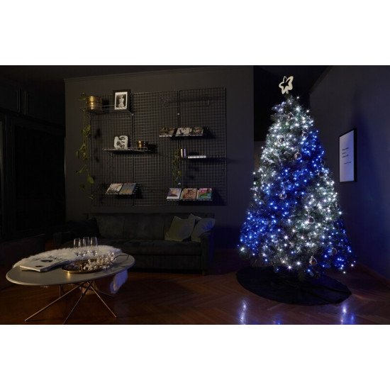 Smart LED гірлянда Twinkly Cluster RGB Gen II (TWC400STP-BEU) 400LED, 6м, BT+WiFi