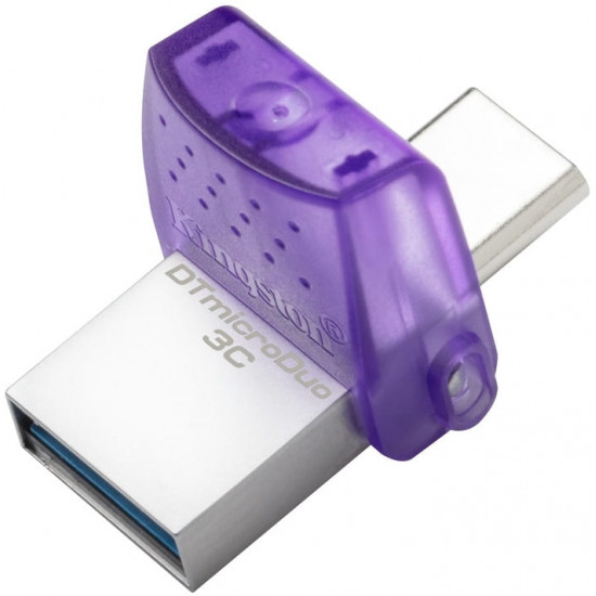 Флеш-накопичувач USB3.2 128GB Type-C Kingston DataTraveler microDuo 3C (DTDUO3CG3/128GB)