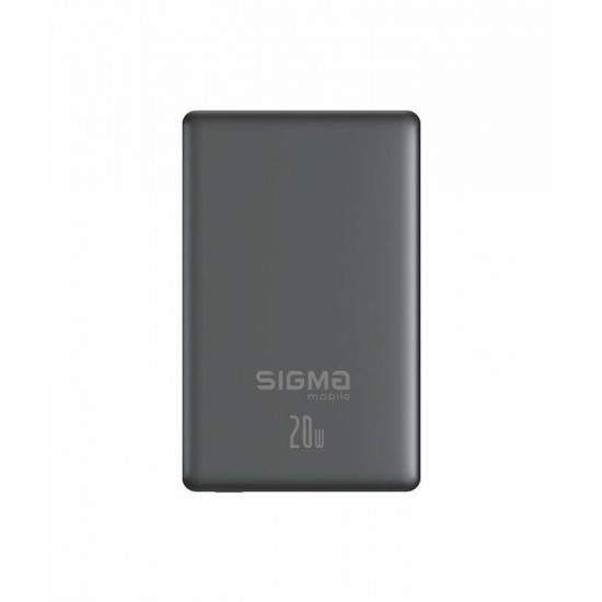 Універсальна мобільна батарея Sigma mobile X-power SI10A7QL-MAG 10000mAh Grey