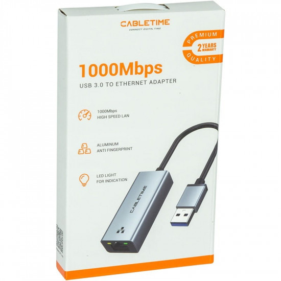 Мережевий адаптер Cabletime CA913367