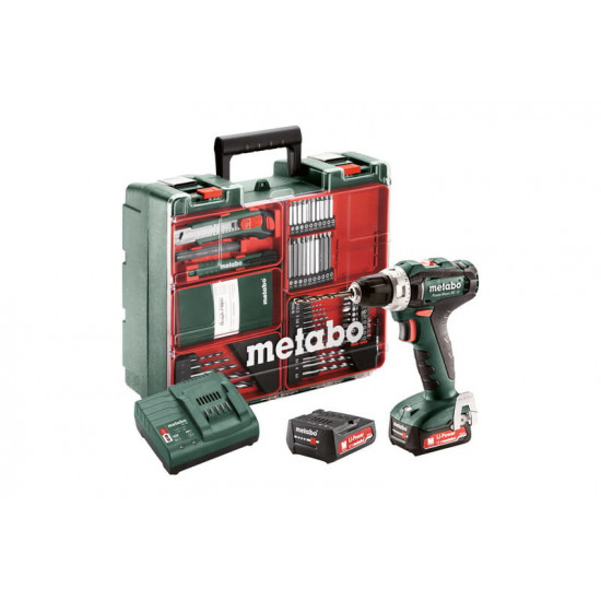Дриль-шурупокрут Metabo PowerMaxx BS 12 SET (601036870) Li-ion
