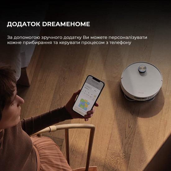 Робот-пилосос Dreame X50 Ultra Complete White (RLX85CE-4-WH)