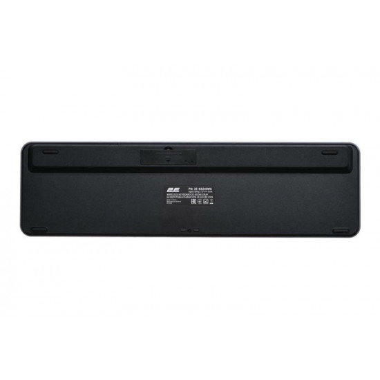 Клавіатура бездротова 2E KS240 WL BT Gray (2E-KS240WG_UA)