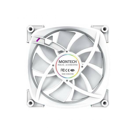 Вентилятор Montech AX120 (W3I1) PWM ARGB White