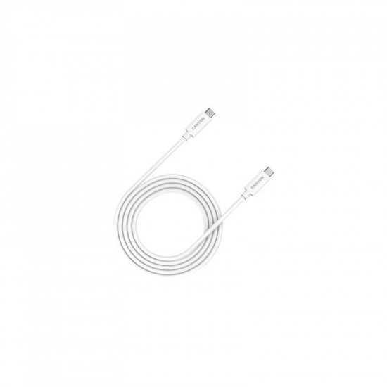 Кабель Canyon UC-42 USB Type-C - USB Type-C (M/M) 240W 2 м, White (CNS-USBC42W)