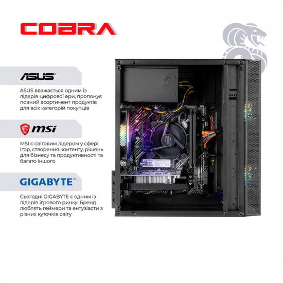 Персональний комп`ютер COBRA Advanced (I121F.16.S1.96XT.25149)