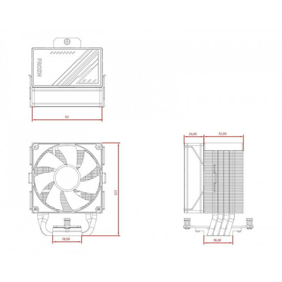 Кулер процесорний ID-Cooling Frozn A400 ARGB