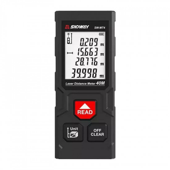 Лазерний далекомір Sndway SW-MT4, 40 м
