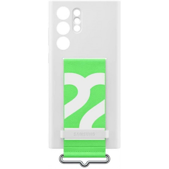 Чохол-накладка Samsung Clear Strap Cover для Samsung Galaxy S22 SM-S901 White (EF-GS901TWEGRU)