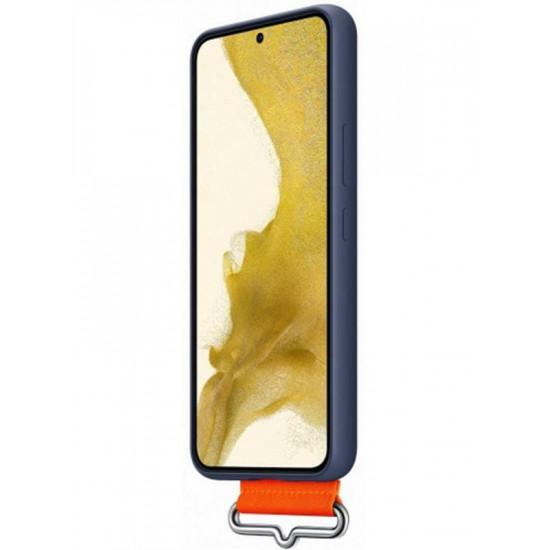 Чохол-накладка Samsung Clear Strap Cover для Samsung Galaxy S22+ SM-S906 Navy (EF-GS906TNEGRU)