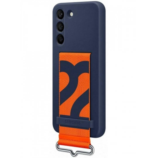 Чохол-накладка Samsung Clear Strap Cover для Samsung Galaxy S22+ SM-S906 Navy (EF-GS906TNEGRU)