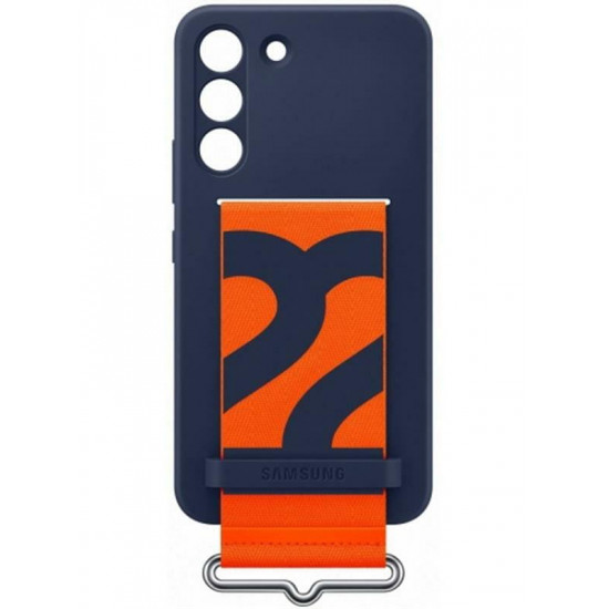 Чохол-накладка Samsung Clear Strap Cover для Samsung Galaxy S22+ SM-S906 Navy (EF-GS906TNEGRU)