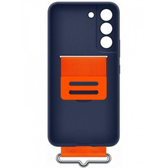 Чохол-накладка Samsung Clear Strap Cover для Samsung Galaxy S22+ SM-S906 Navy (EF-GS906TNEGRU)