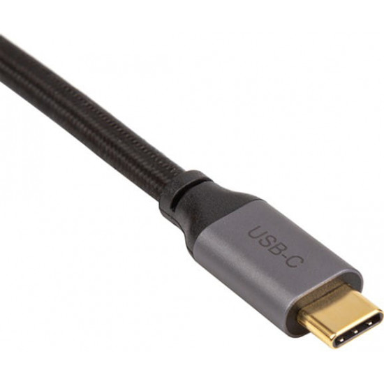 Адаптер Cabletime USB Type-C - DisplayPort (M/F) 0.1м Black (CA913671)