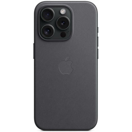 Чохол-накладка Apple FineWoven Case with MagSafe для Apple iPhone 15 Pro Black (MT4H3)