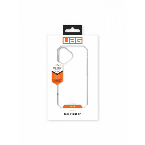 Чохол-накладка Urban Armor Gear Plyo для Apple iPhone 16 Ice (114486114343)