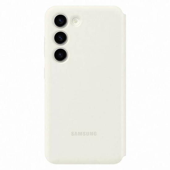 Чохол-книжка Samsung Smart Clear View Cover для Samsung Galaxy S23 SM-S911 Cream (EF-ZS911CUEGRU)