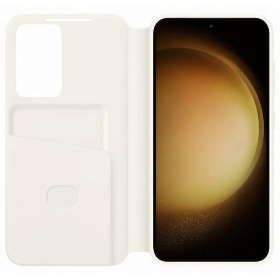 Чохол-книжка Samsung Smart Clear View Cover для Samsung Galaxy S23 SM-S911 Cream (EF-ZS911CUEGRU)