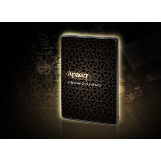 Накопичувач SSD  120GB Apacer AS340X 2.5" SATAIII TLC (AP120GAS340XC-1)