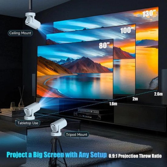 Проєктор Magcubic HY300 Pro Plus Aero