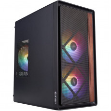 Корпус 1stPlayer WD1-BK-3F1 Black
