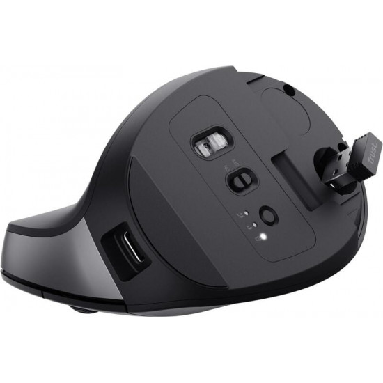 Миша бездротова Trust Bayo 2 Ergonomic Black (25146)