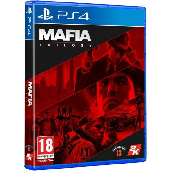 Гра Mafia Trilogy для Sony PlayStation 4, Russian Subtitles, Blu-ray (5026555428361)