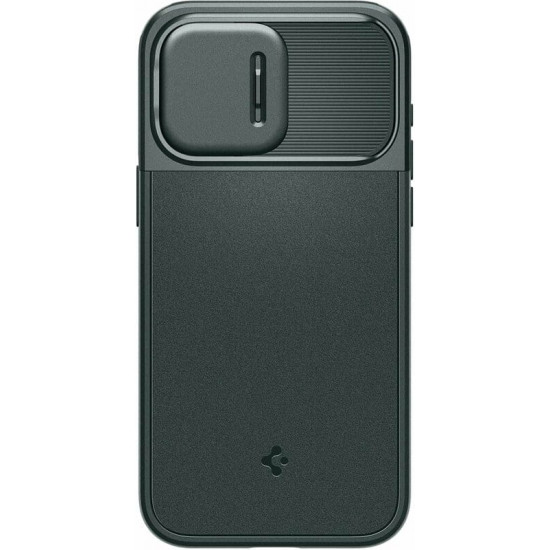 Чохол-накладка Spigen Optik Armor MagFit для Apple iPhone 15 Pro Abyss Green (ACS06739)
