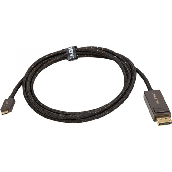 Кабель Cabletime USB Type-C - DisplayPort (M/М) 2м Black (CA914074)