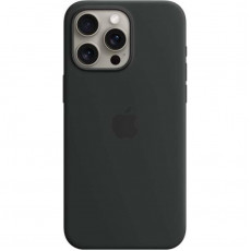 Чохол-накладка Apple Silicone Case with MagSafe для Apple iPhone 15 Pro Max Black (MT1M3)