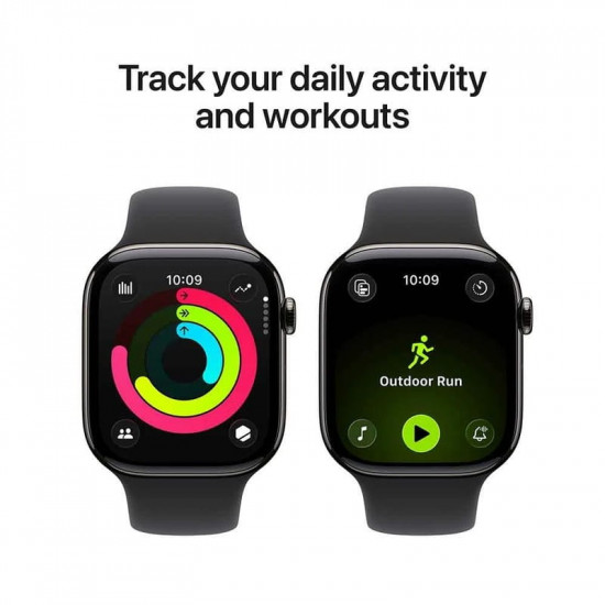 Смарт-годинник Apple Watch Ultra 3 GPS + Cellular 49mm Black Titanium Case with Black Alpine Loop - Medium (MF0V4QP/A)
