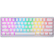 Клавіатура бездротова Motospeed SK66 Gateron Blue Hot Swap White (mtsk66wmb)