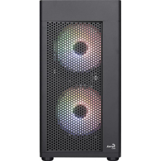 Корпус AeroCool Hexform-G-BK-v2 (ACCS-PV38033.11) Black без БЖ