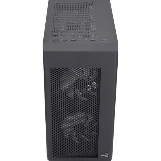 Корпус AeroCool Hexform-G-BK-v2 (ACCS-PV38033.11) Black без БЖ