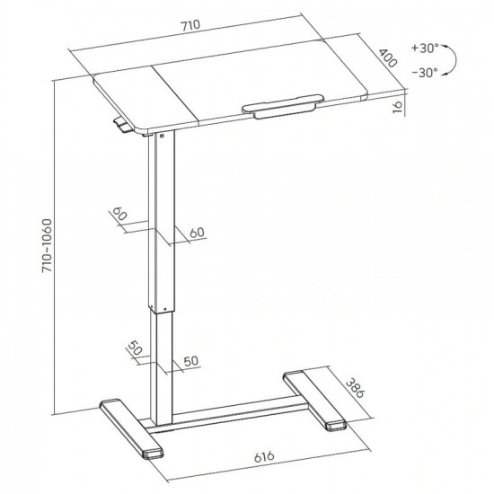 Комп`ютерний стіл OfficePro ODM320DW