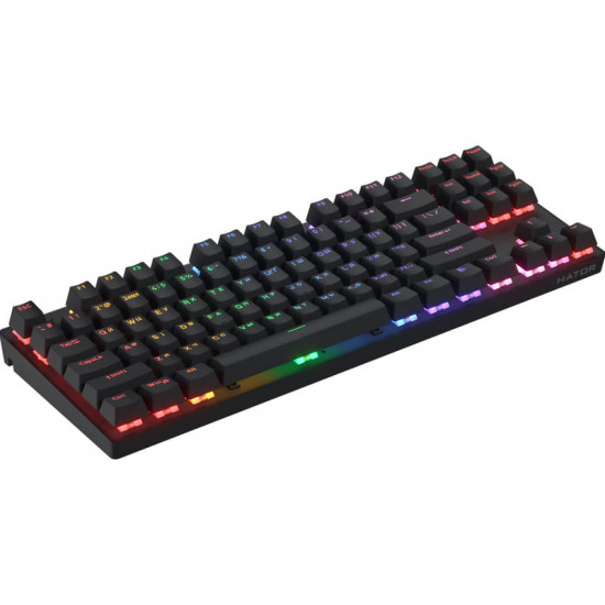 Клавіатура Hator Icefall Mecha TKL Wireless Rainbow Black (HTK287UA)