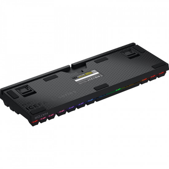 Клавіатура Hator Icefall Mecha TKL Wireless Rainbow Black (HTK287UA)